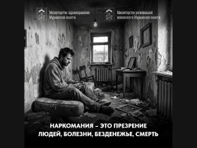 Наркомания - это презрение людей, болезни, безденежье, смерть.